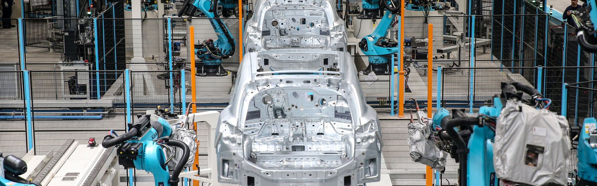 View of the production of the first Turkish electric car in Gemlik, Turkey Electric Car