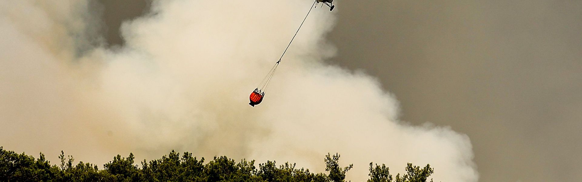 Forest fire in Turkey