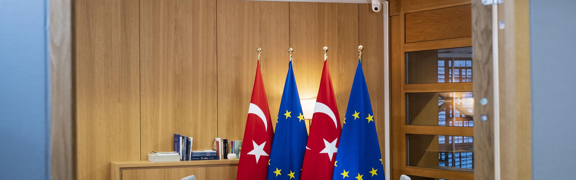 EU Council headquarter: Turkish President and the EU Leaders will talk about the crisis situation at the Greek/Turkish border and the situation in Syria