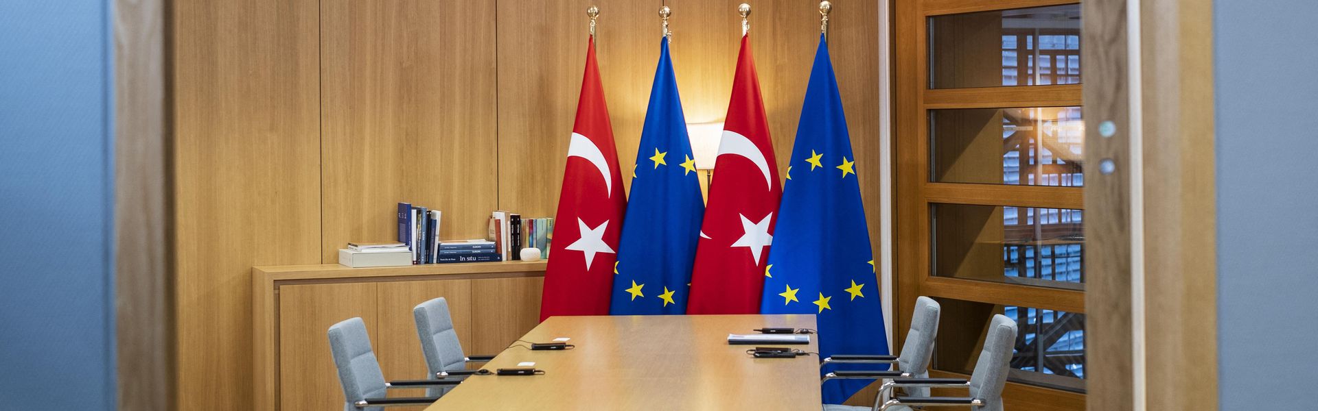 President Erdogan At Bilateral Meeting - Brussels