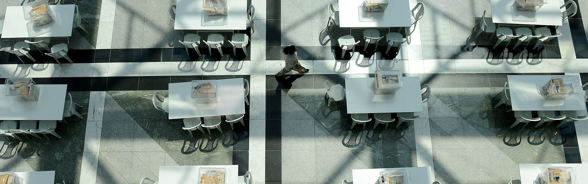 Ballots for the presidential election in 2014 are prepared to count at the Ankara Chamber of Commerce. 
